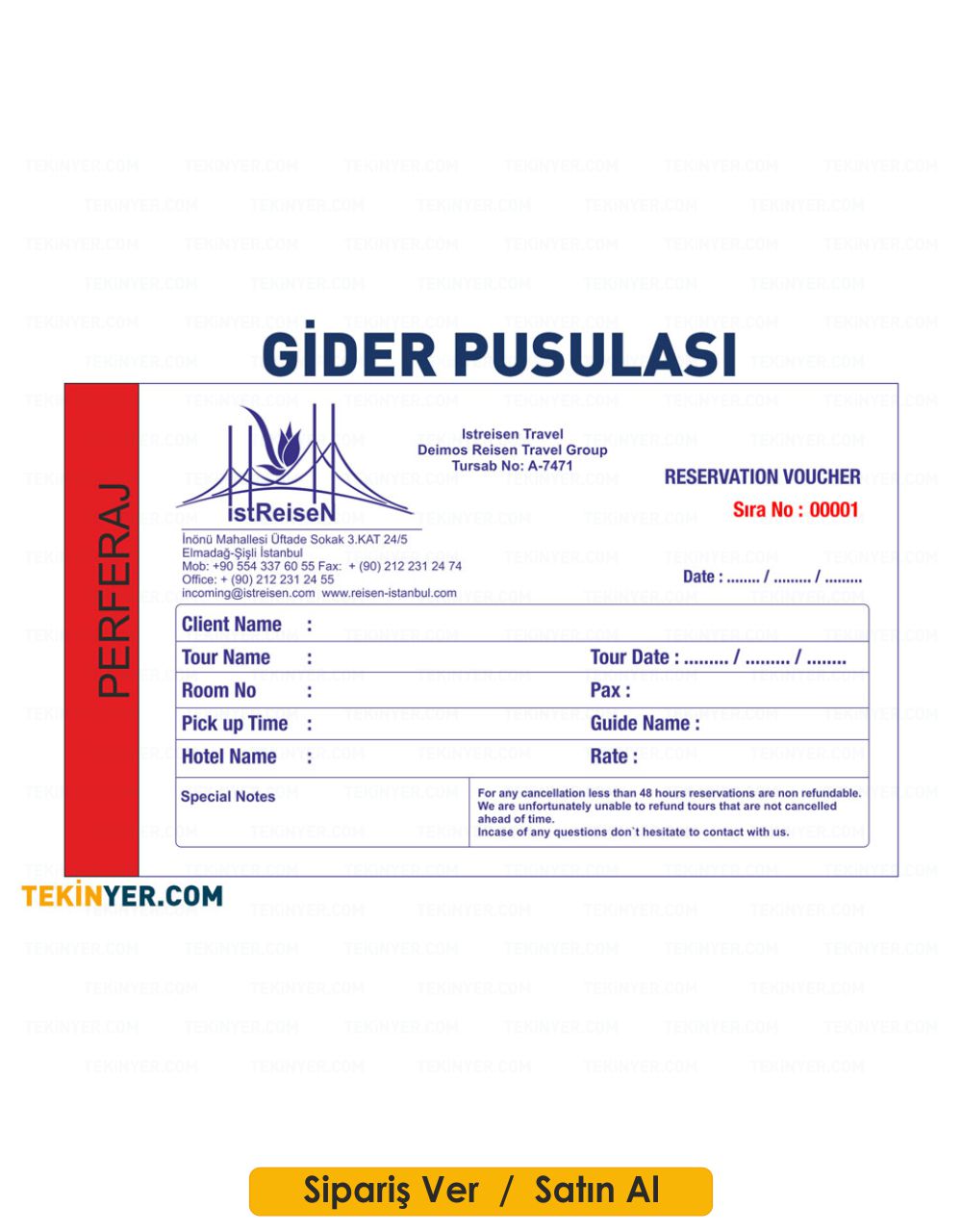 Gider Pusulası Resmi Evrak